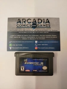 WWE Survivor Series Game Boy Advance GBA Nintendo Solo Cartuccia Loose USA